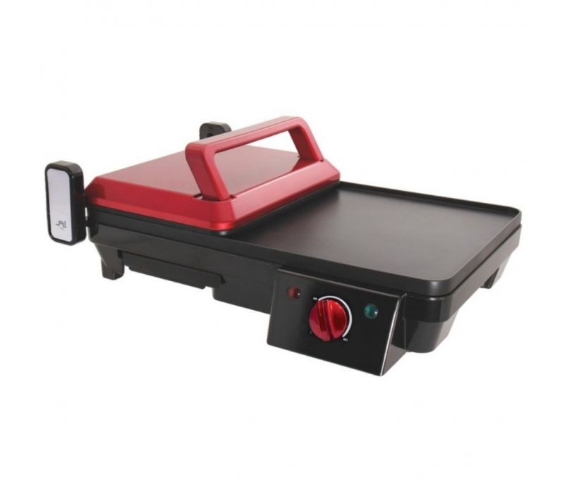 Grill electric cu termostat, Home Vero, 43.2x39.1x15 cm, 2000 W